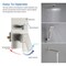 Kibi Cube Pressure Balanced 3-Function Shower System with Rough-In Valve, Brushed Nickle KSF406BN - alternate 5